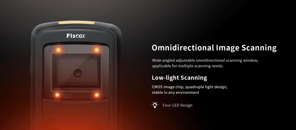 Wide 2D Barcode Scanner